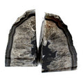 Blacket - black Agate Bookend Pair